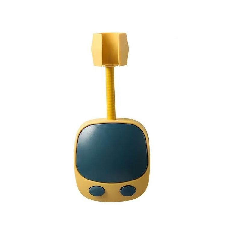 Uchwyt prysznicowy, żółto-granatowy