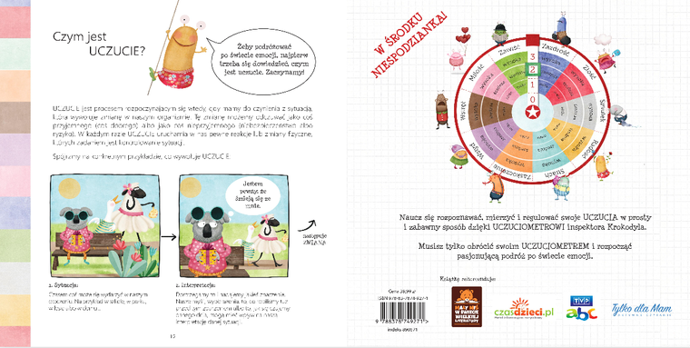 Uczuciometr Inspektora Krokodyla. Poznaj, zmierz i kontroluj swoje uczucia