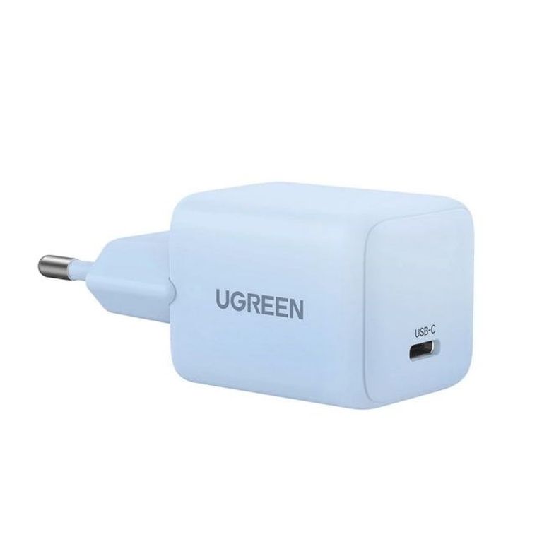 Ugreen, ładowarka sieciowa, X512, 20W, GaN 1x USB-C, niebieska