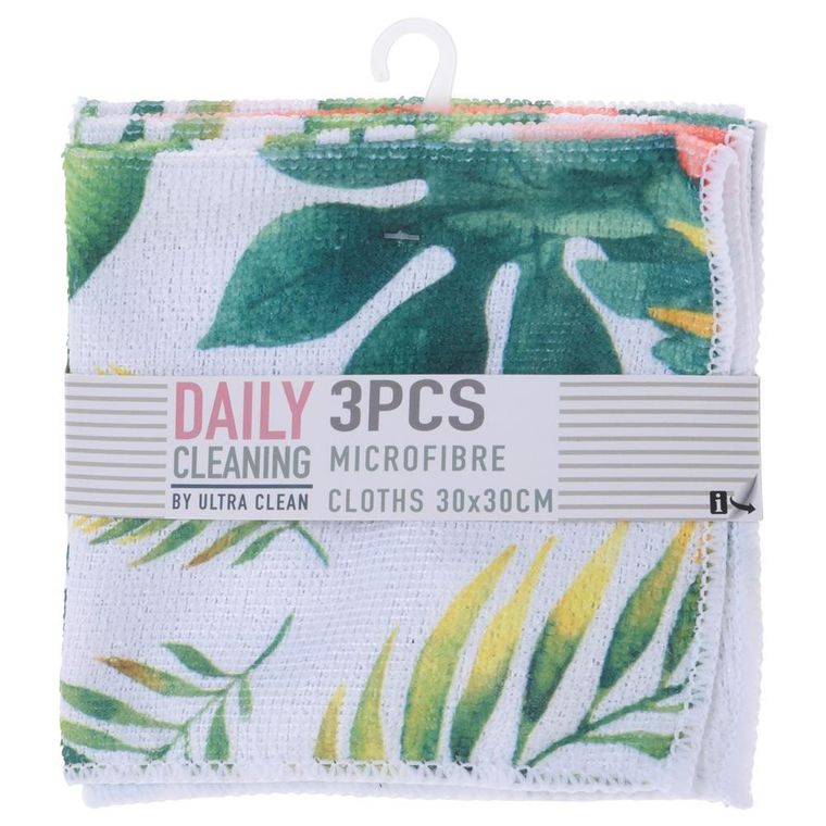 Ultra Clean, ścierka kuchenna z mikrofibry, 3 szt.