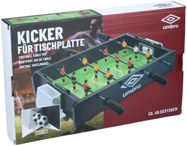 Umbro, piłkarzyki, gra zręcznościowa