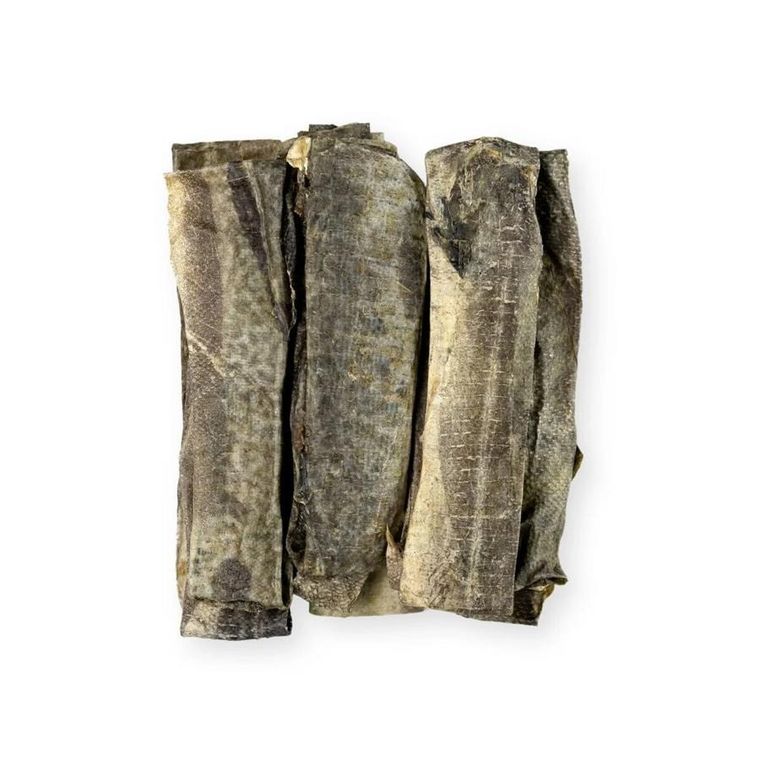 Uniszki, skóra dorsza, przysmak dla psa, 100g