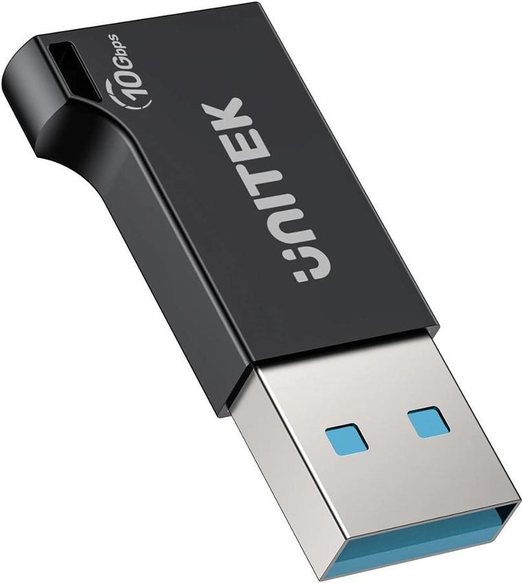 Unitek, adapter, USB-A - USB-C 10 GBPS M/F CZARNY