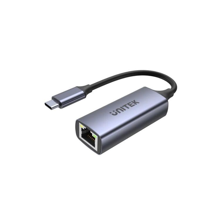 Unitek, adapter USB-C/RJ45, 1Gbps, PD 100W