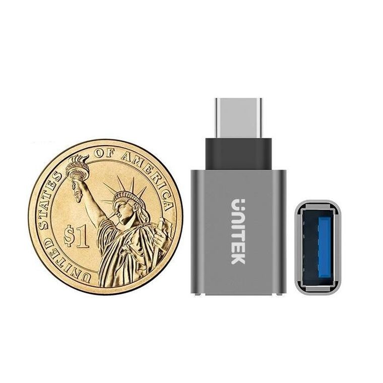 Unitek, adapter USB-C/USB-A, Y-A025CGY