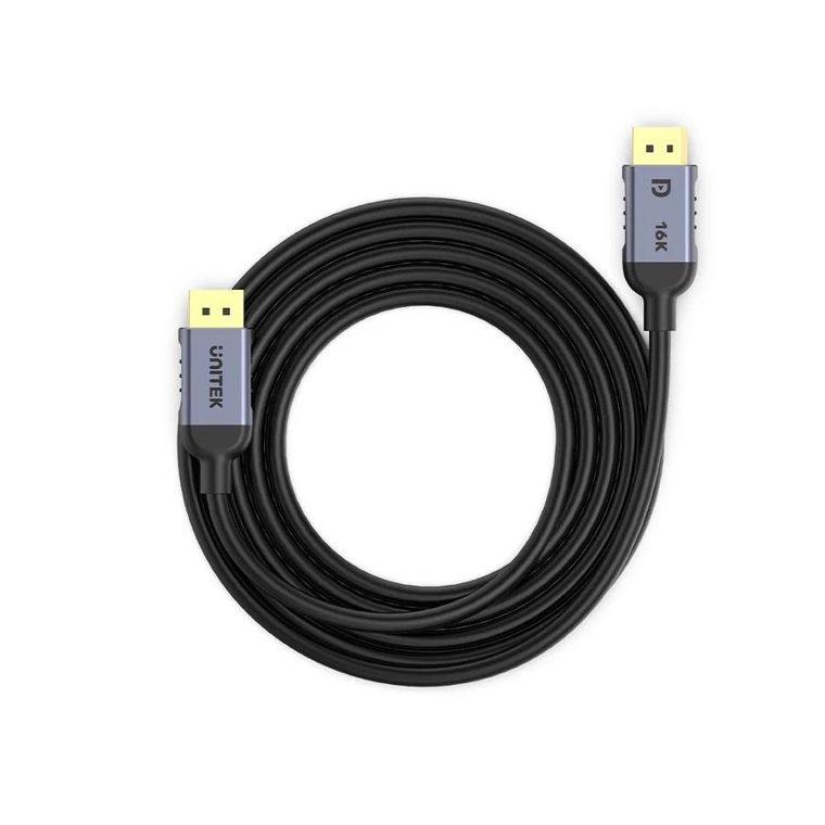 Unitek, kabel, displayport 2.1 8K, 120HZ, 3m
