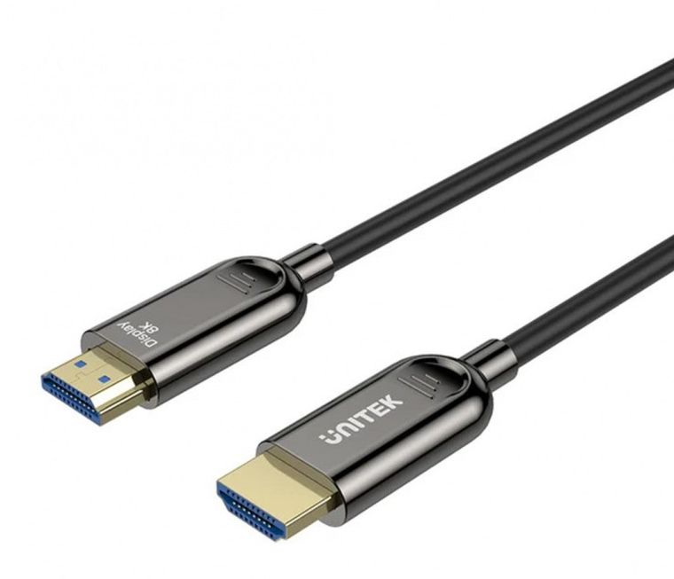 Unitek, kabel HDMI, optyczny, 2.1 AOC, 8K, 120HZ, 5m