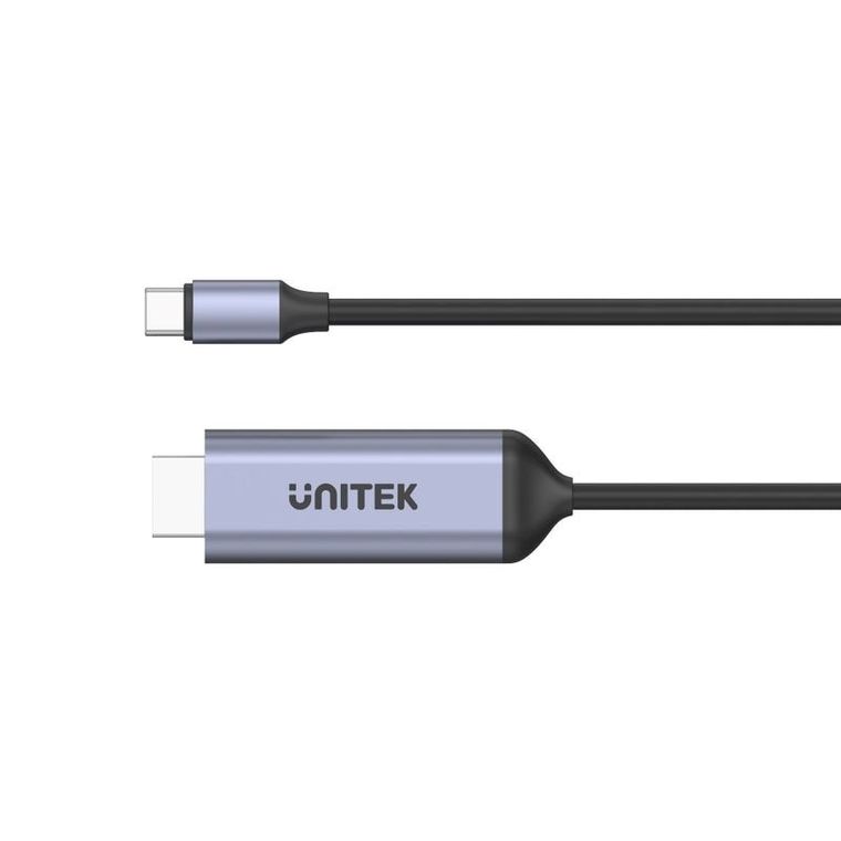 Unitek, kabel, USB-C - HDMI 8K, USB 4, HDR10+, 1,8M
