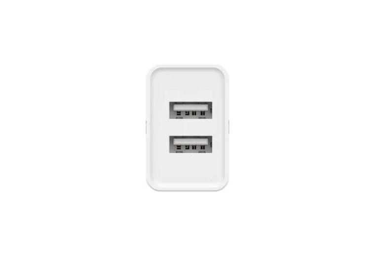 Unitek, ładowarka, 2xUSB-A, 12W, biała, P1113A-EU