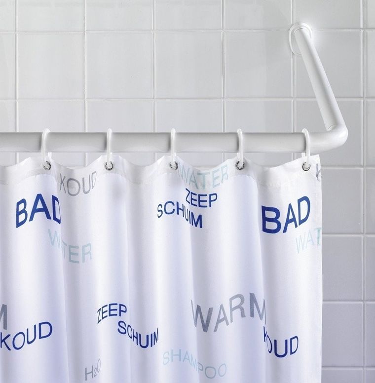 Uniwersalny drążek do zasłony prysznicowej, ø 2,5 cm