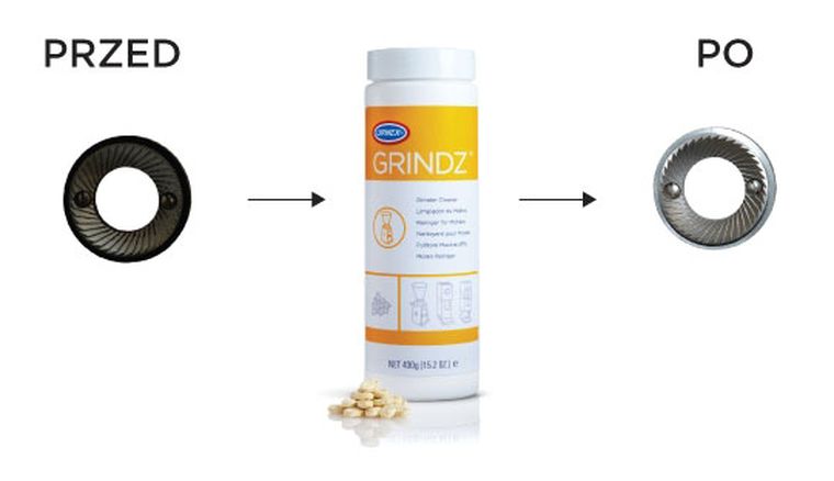Urnex, granulat do czyszczenia młynka Grindz, 430g