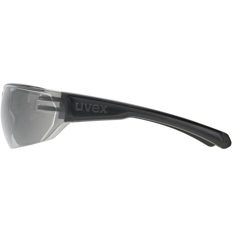 Uvex, Equate, okulary rowerowe, black matt-smoke