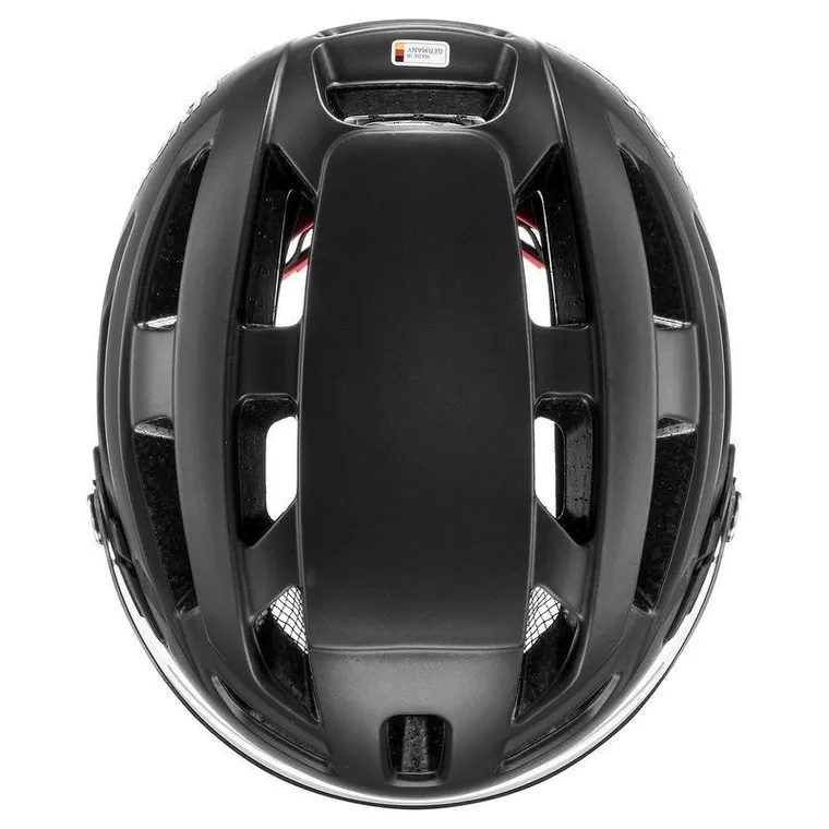 Uvex, Finale Visor, kask rowerowy, 56-61 cm, black matt