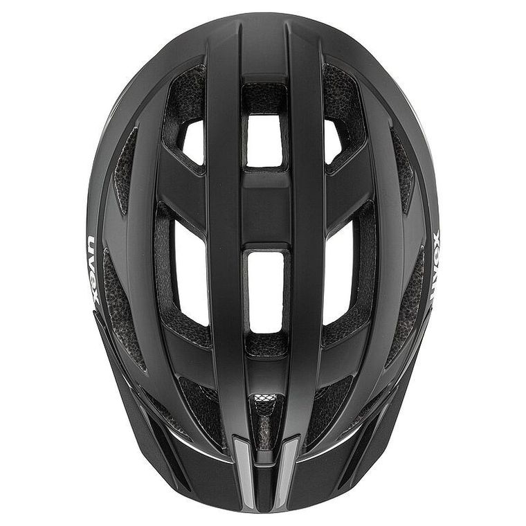 Uvex, I-vo 2, kask rowerowy, 56-60 cm, black matt