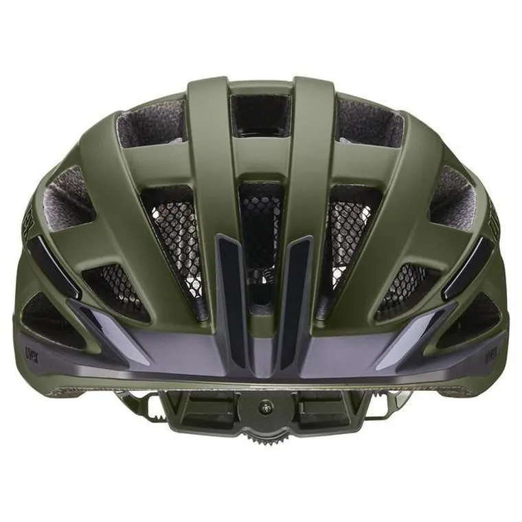 Uvex, I-vo 2, kask rowerowy, 56-60 cm, dark olive matt
