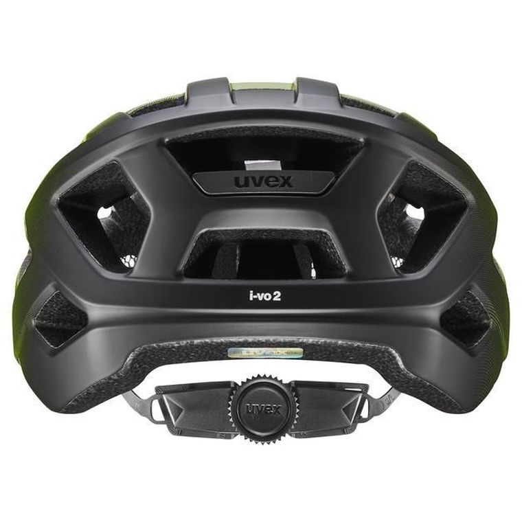 Uvex, I-vo 2, kask rowerowy, 60-64 cm, neon yellow-black matt