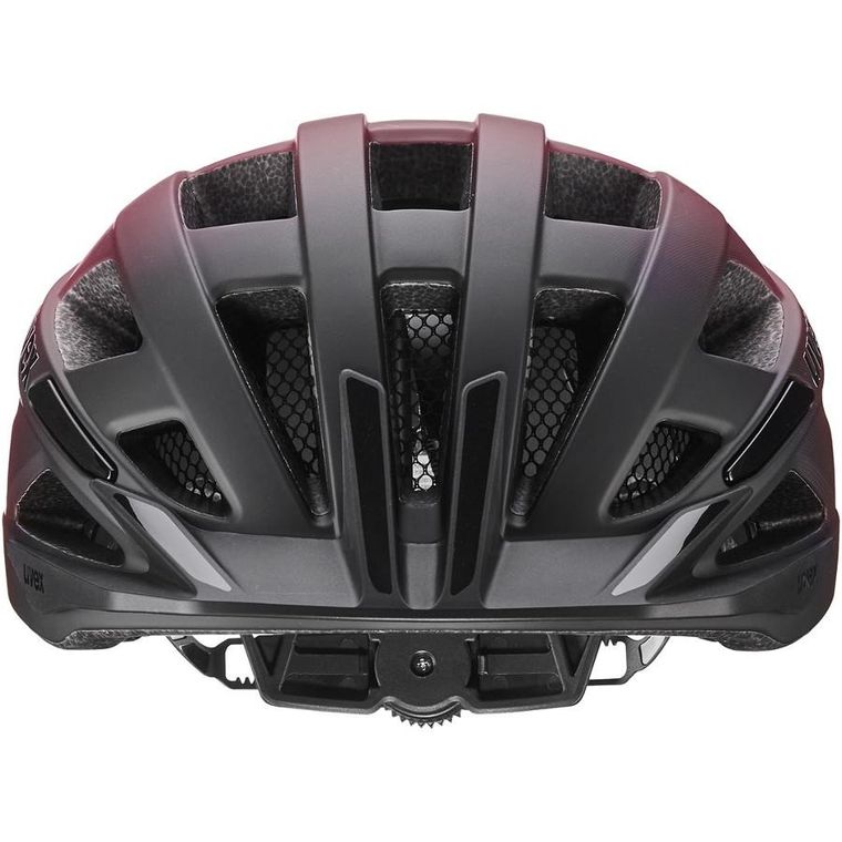 Uvex, I-vo 2 MIPS, kask rowerowy, 56-60 cm, cranberry-black matt