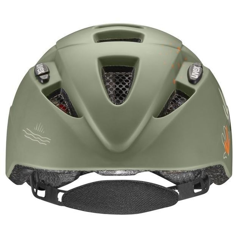 Uvex, Kid 2 CC, kask rowerowy, dziecięcy, sage green, 46-52  cm