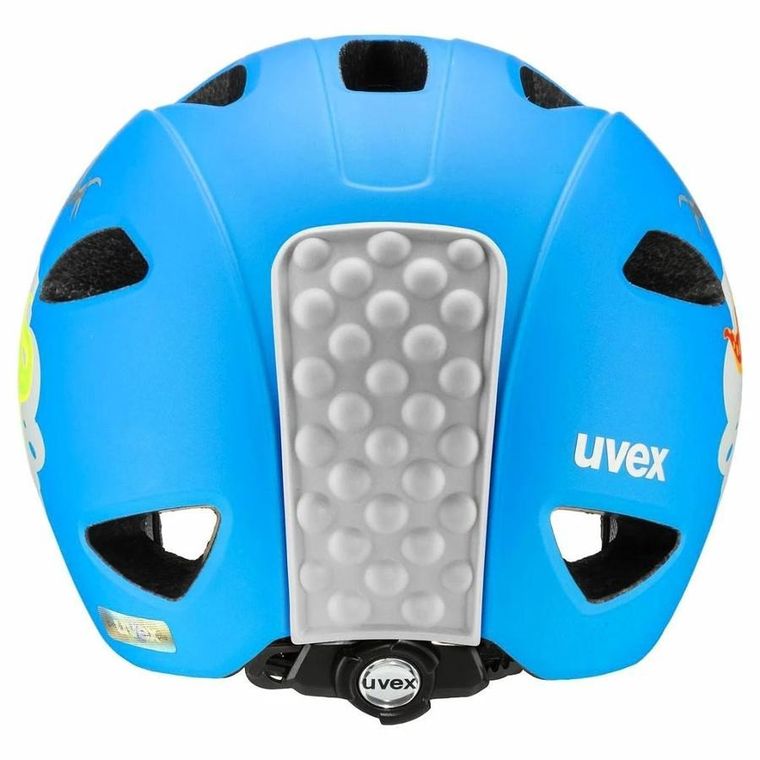 Uvex, Oyo Style, kask rowerowy dziecięcy, dino blue matt, 50-54 cm