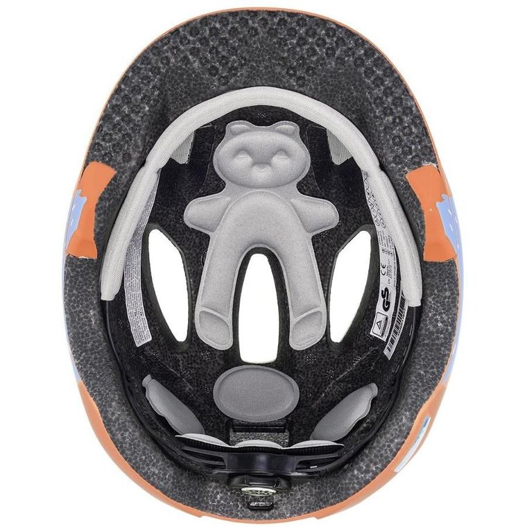 Uvex, Oyo Style, kask rowerowy dziecięcy, monster papaya matt, 50-54 cm
