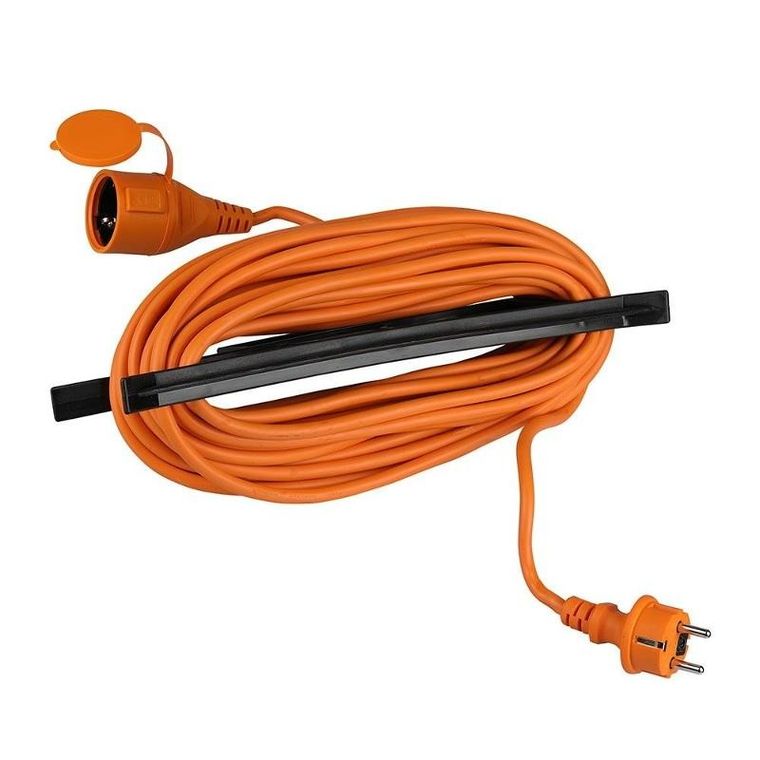 V-tac, przedłużacz ogrodowy z uchwytem do zwijania i klapką, 15m, 16A