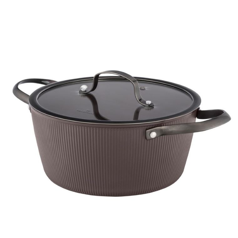 Valdinox, Valdinox, Stripes, garnek z pokrywą szklaną, 24 cm, 4l