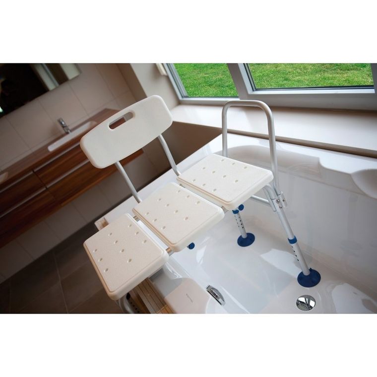 Vermeiren, Kate, ławka inwalidzka do łazienki z oparciem