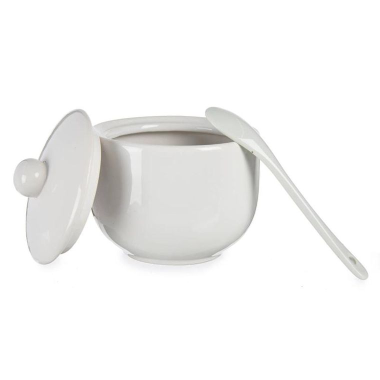 Vessia, cukierniczka ceramiczna z łyżeczką