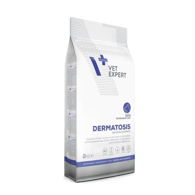 VetExpert, Veterinary Diet Dermatosis dog, Salmon&Potato, 2 kg