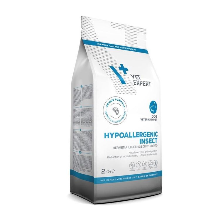 VetExpert, Veterinary Diet Hypoallergenic Insect dog, 2 kg