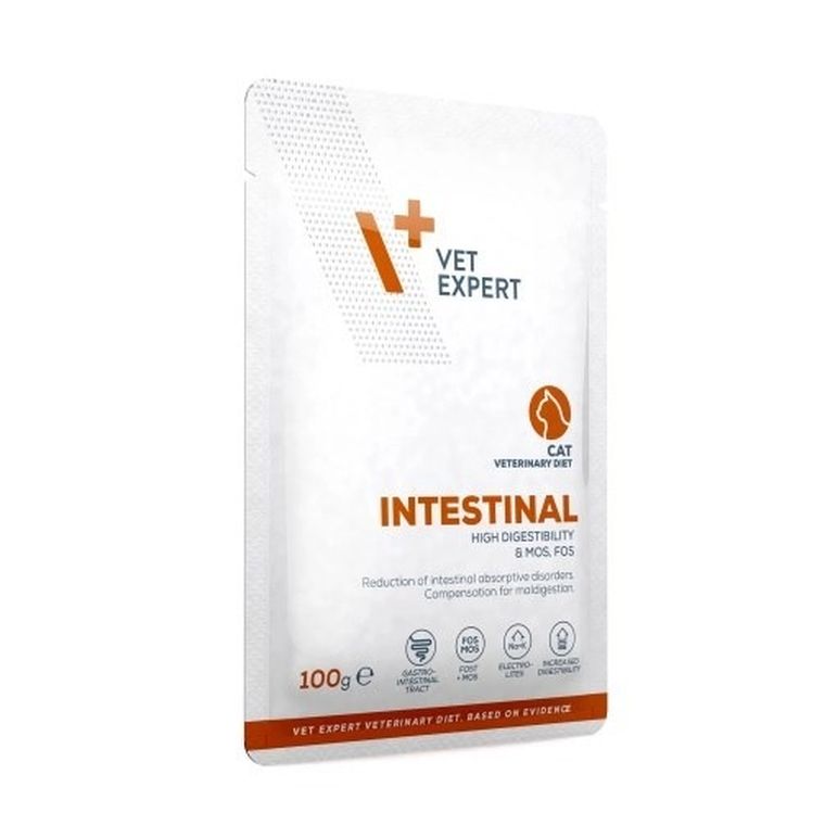 VetExpert, Veterinary Diet Intestinal, kurczak, mokra karma dla kotów, 100g