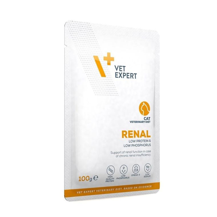 VetExpert, Veterinary Diet Renal cat, 100g pouch