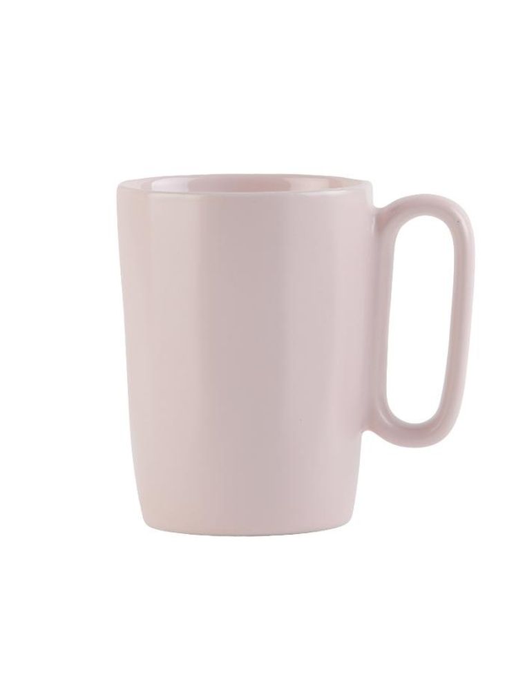 Vialli Design, dwa kubki ceramiczne z uszkiem, 250 ml, Fuori rożowe