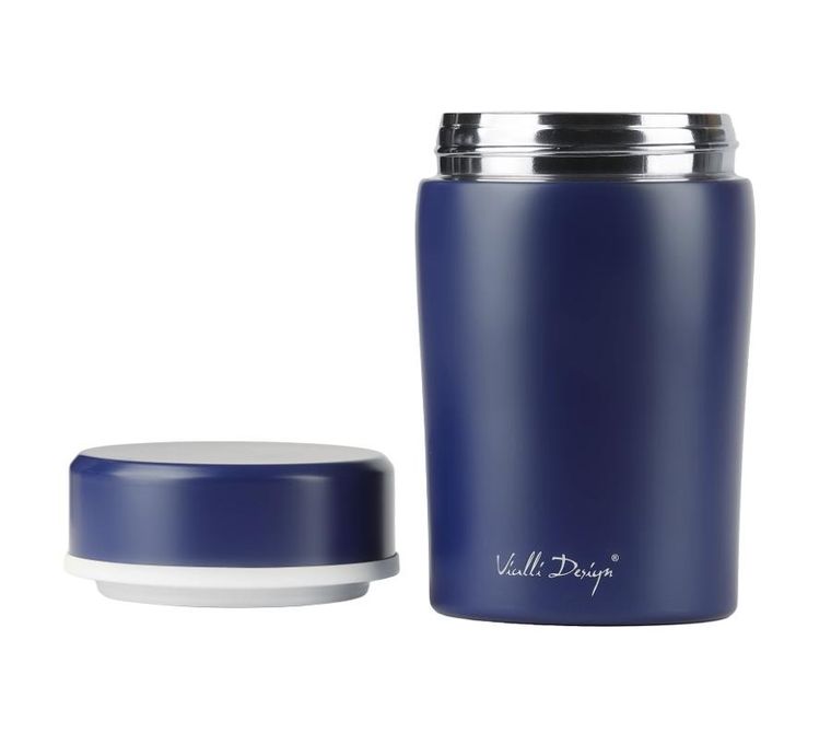 Vialli Design, Fuori, termos obiadowy, granatowy, 500 ml