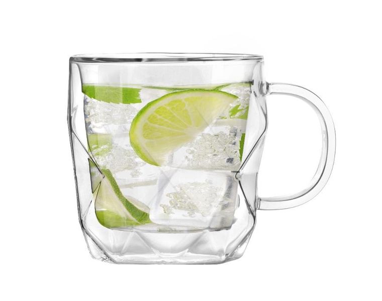 Vialli Design, Geo, kubek z podwójną ścianką, 450 ml