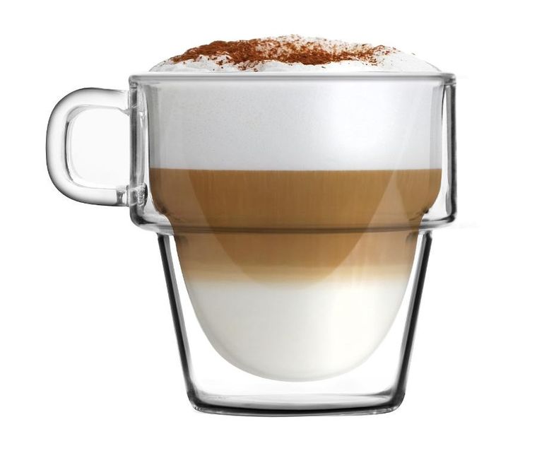 Vialli Design, Senso, komplet szklanek z podwójną ścianką, 350 ml, 6 szt.
