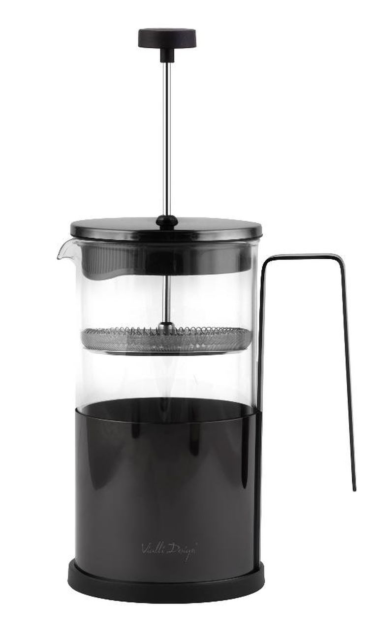 Vialli Design, zaparzacz do kawy i herbaty, 1000 ml, Diamante graiftowy