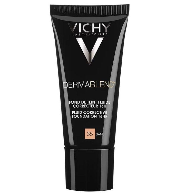 Vichy, Dermablend, fluid korygujący o przedłużonej trwałości, 35 Sand, 30 ml