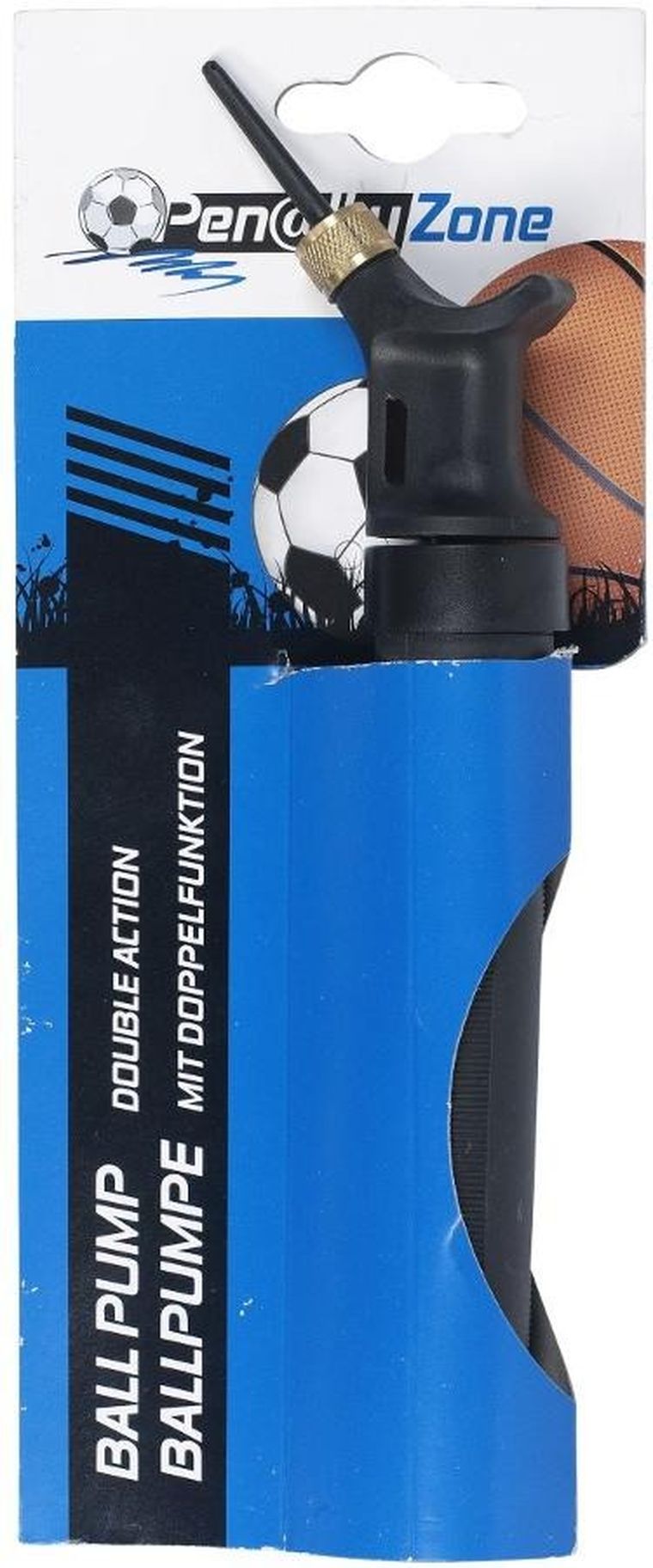 Victoria Sport, pompka do piłek z igłą, dwukierunkowa, 17 cm