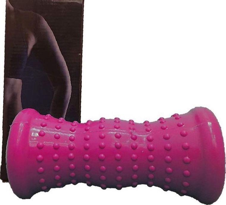 Victoria Sport, wałek roller do masażu, różowy