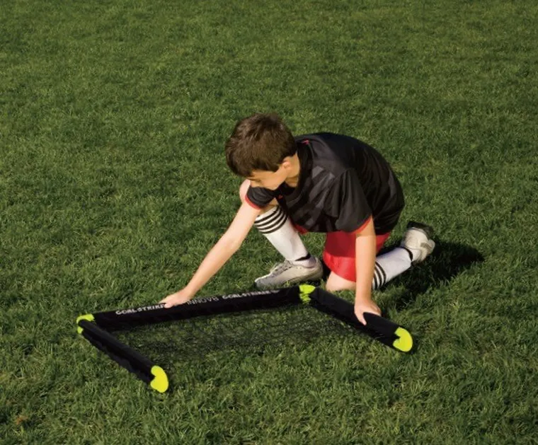 Victoria Sport, zestaw 2 bramek składanych z siatką, piłką i pompką, 50-44-44 cm