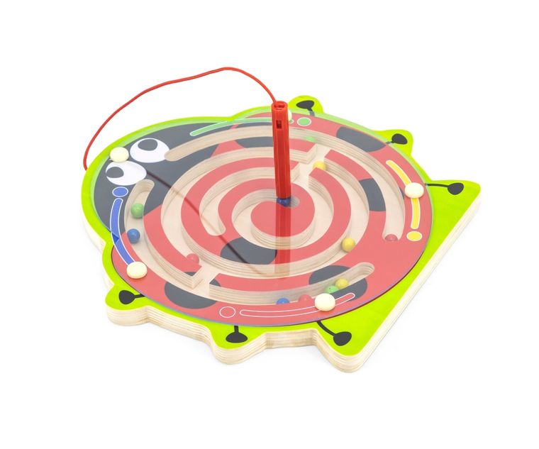 Viga, labirynt magnetyczny, biedronka, łamigłówka