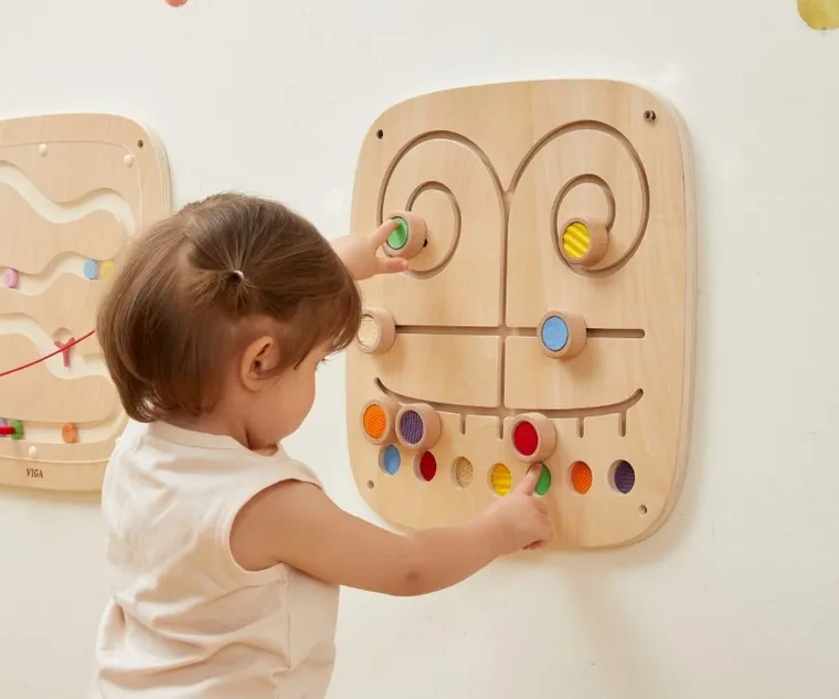 Viga, tablica manipulacyjna, kolorowe ścieżki