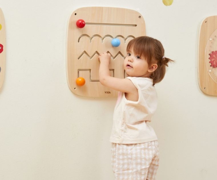 Viga, tablica manipulacyjna z kulkami