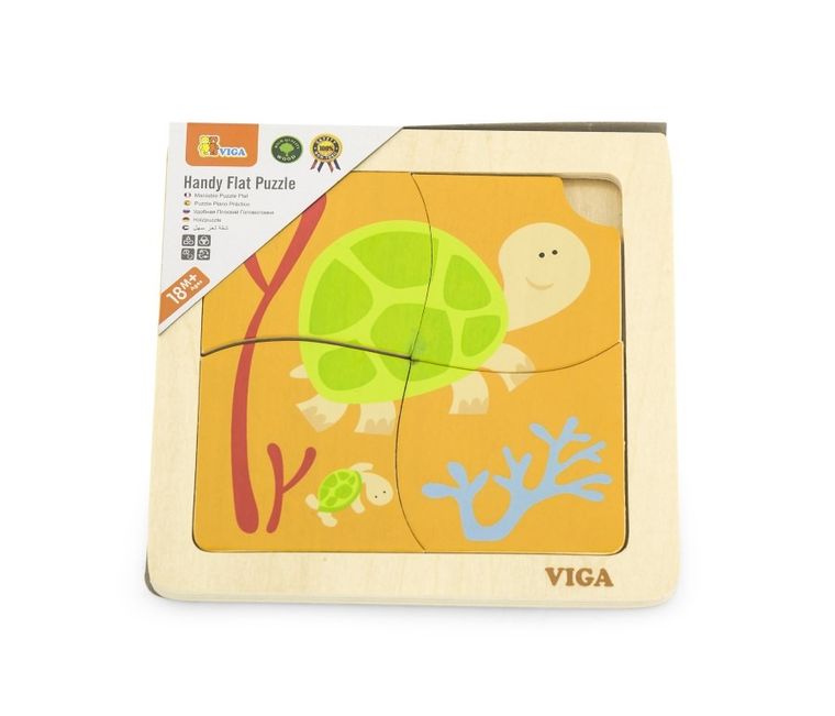 Viga, Żółwiki, Puzzle na podkładce