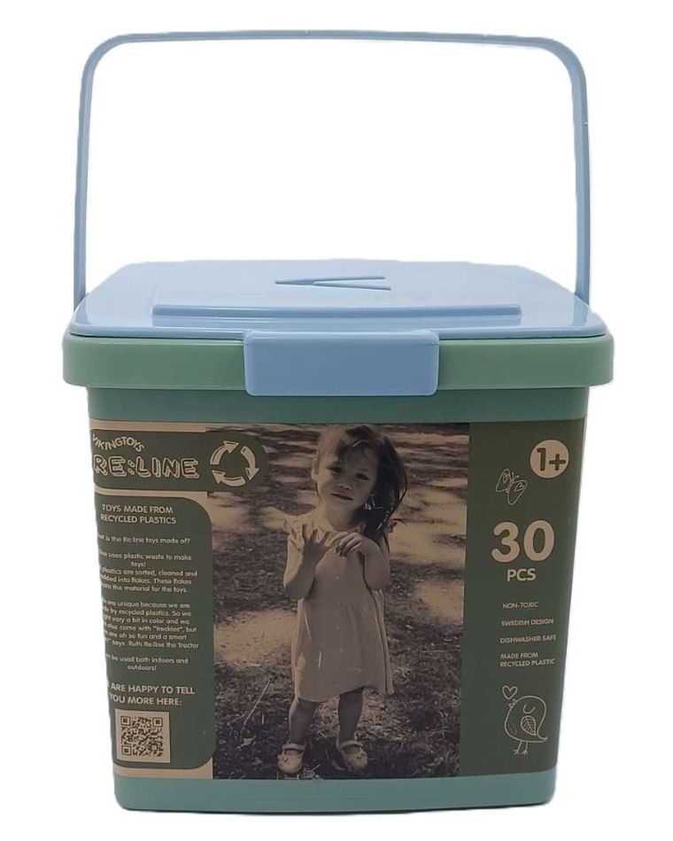 Viking Toys, Re-Line, Chubbies, Maxi, zestaw pojazdów, 30 szt.