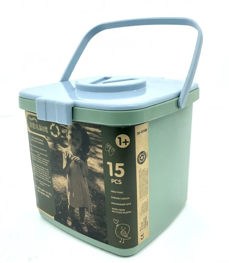 Viking Toys, Re-Line, Chubbies, Mini, zestaw pojazdów, 15 szt.