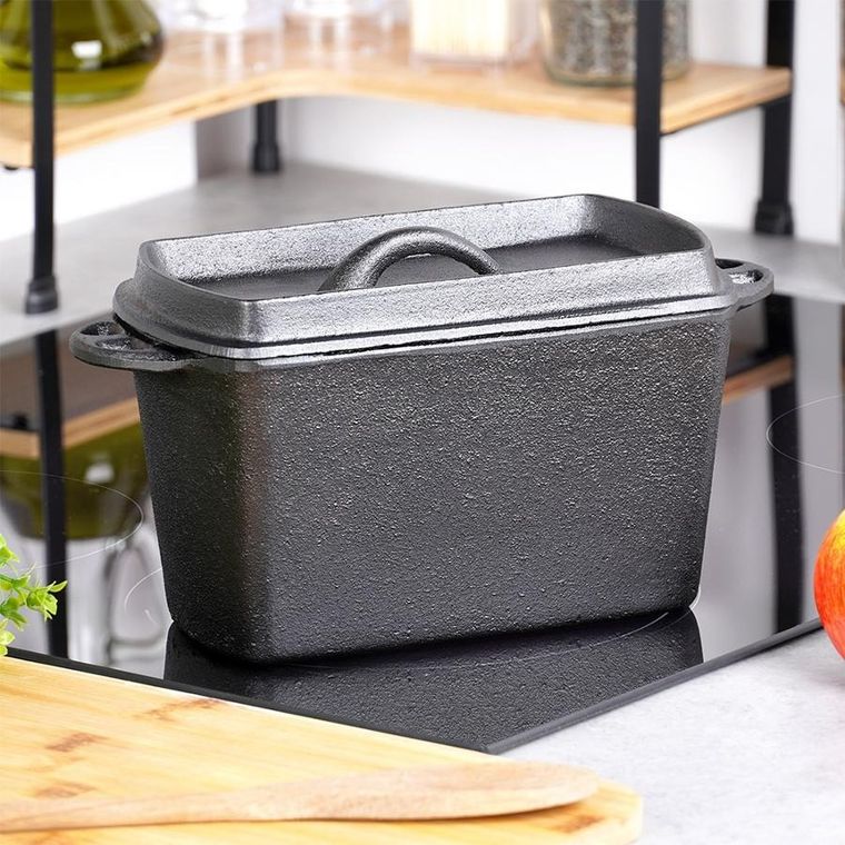 Vilde, Cast Line, forma do chleba z pokrywką, żeliwna, 27 cm, 2l