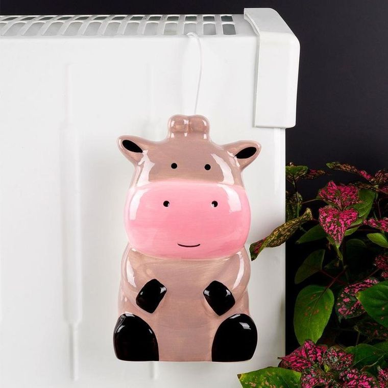 Vilde, ceramiczny nawilżacz powietrza, dla dzieci, krówka