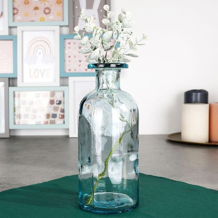 Vilde, dekoracyjny wazon na kwiaty, szklany, 20 cm